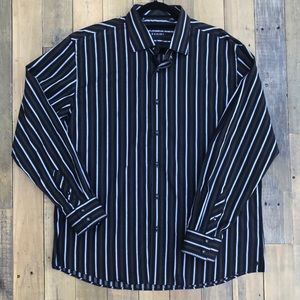 Zargiri Long Sleeve Casual Stripped Button Down